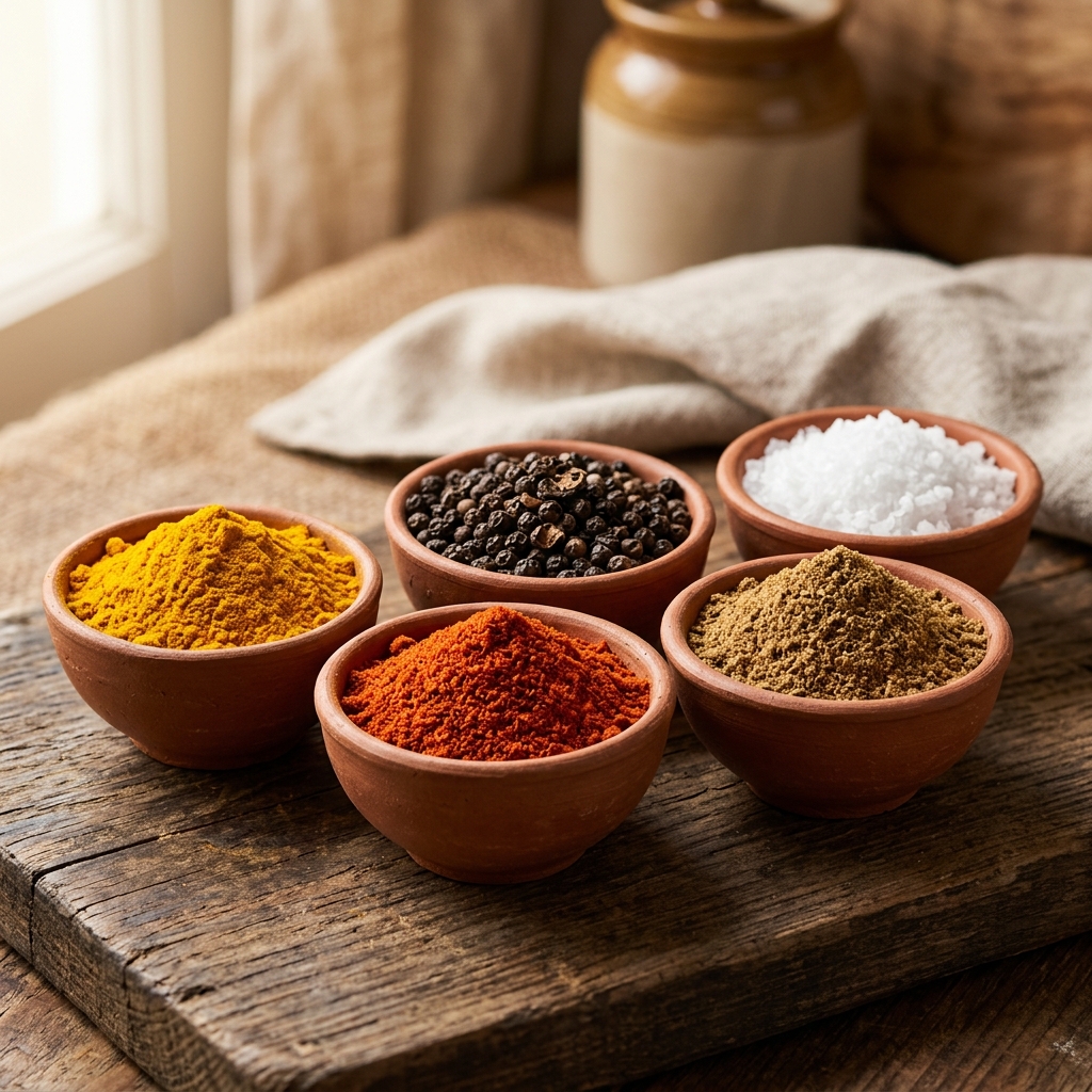Masala, Spices & Salt